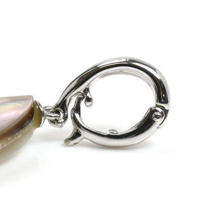 TASAKI タサキ K18WG ホワイトゴールド マベパール ペンダントトップ 4.3g レディース【中古】【美品】