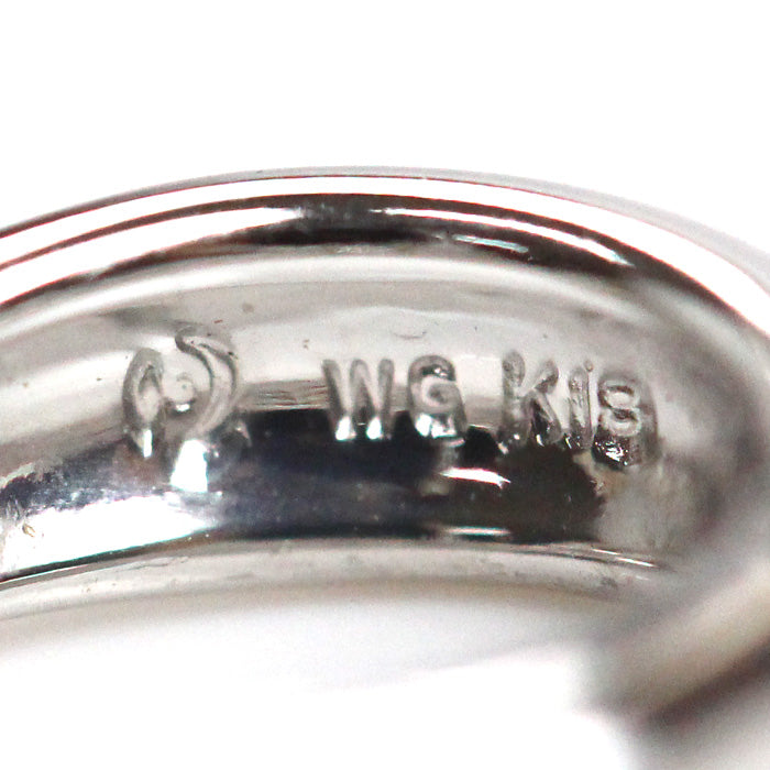 TASAKI タサキ K18WG ホワイトゴールド マベパール ペンダントトップ 4.3g レディース【中古】【美品】