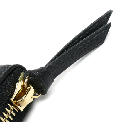 LOUIS VUITTON ルイ・ヴィトン ポルトフォイユ・クレマンス 長財布 ラウンドファスナー モノグラム・アンプラント ブラック ベージュ M82338 IC レディース【中古】【美品】