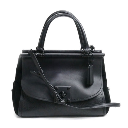 COACH コーチ ドリフター キャリーオール 2Wayショルダーバッグ ブラック 38389 レディース【中古】