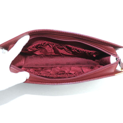 CARTIER カルティエ マストライン セカンドバッグ ボルドー メンズ【中古】
