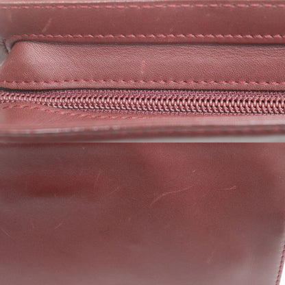CARTIER カルティエ マストライン セカンドバッグ ボルドー メンズ【中古】