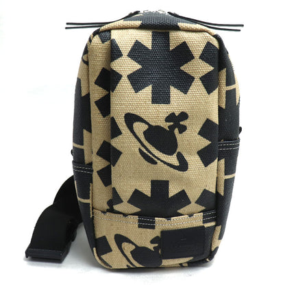 Vivienne Westwood ヴィヴィアンウエストウッド ボディバッグ ブラウン/ブラック ユニセックス【中古】