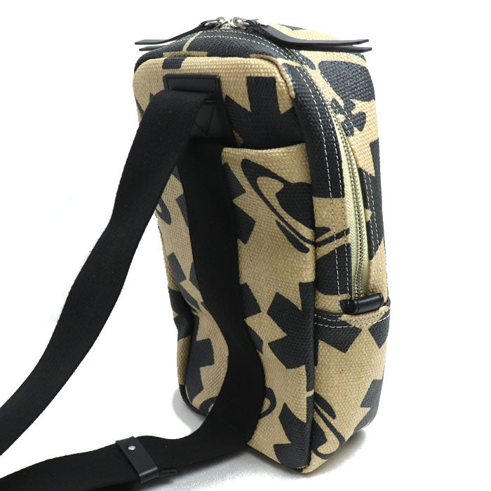 Vivienne Westwood ヴィヴィアンウエストウッド ボディバッグ ブラウン/ブラック ユニセックス【中古】