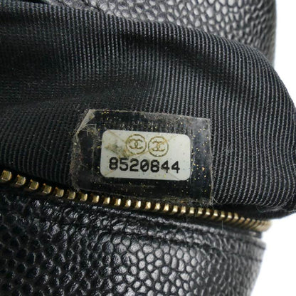 CHANEL シャネル ミニボストン ハンドバッグ ブラック A20996 レディース【中古】