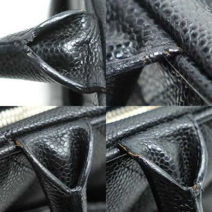 CHANEL シャネル ミニボストン ハンドバッグ ブラック A20996 レディース【中古】