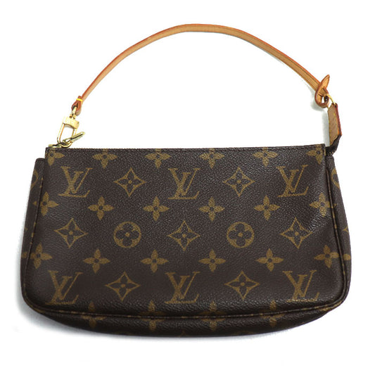 LOUIS VUITTON ルイ・ヴィトン ポシェット アクセソワール ポーチ モノグラム ブラウン M51980 AR0938 レディース【中古】