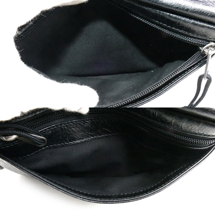 BALENCIAGA バレンシアガ エクスプローラー ショルダーバッグ ブラック 646138 ユニセックス【中古】