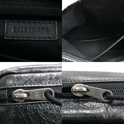BALENCIAGA バレンシアガ エクスプローラー ショルダーバッグ ブラック 646138 ユニセックス【中古】