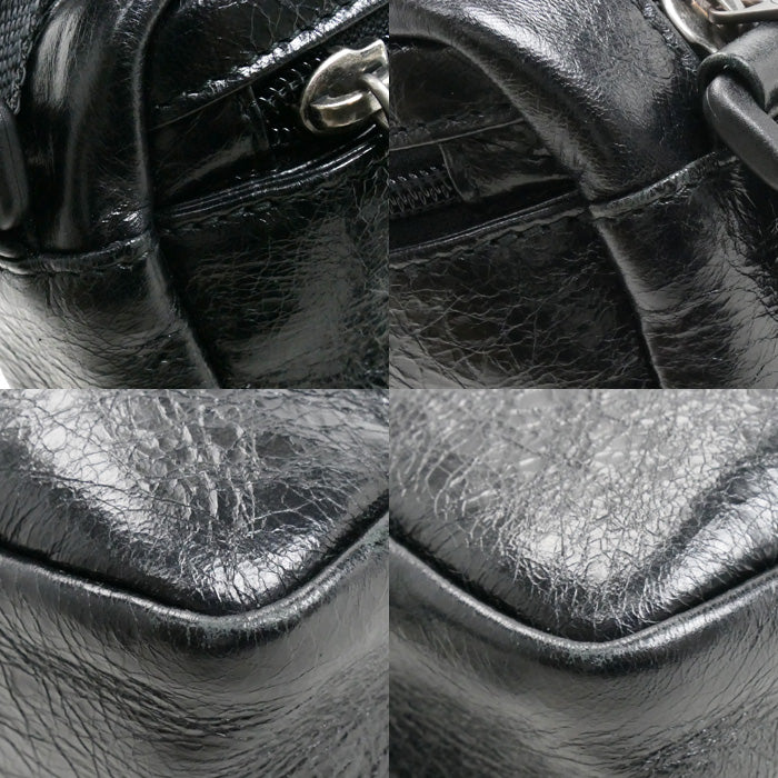 BALENCIAGA バレンシアガ エクスプローラー ショルダーバッグ ブラック 646138 ユニセックス【中古】