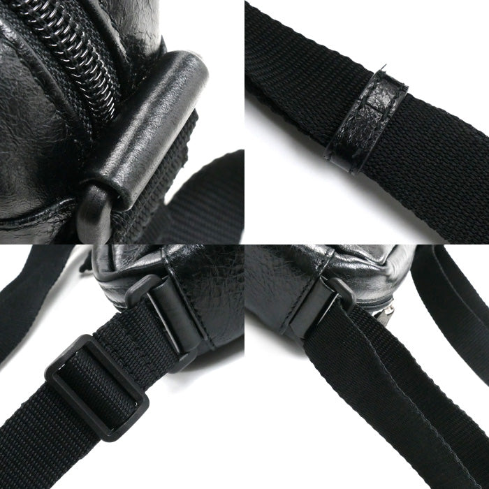 BALENCIAGA バレンシアガ エクスプローラー ショルダーバッグ ブラック 646138 ユニセックス【中古】