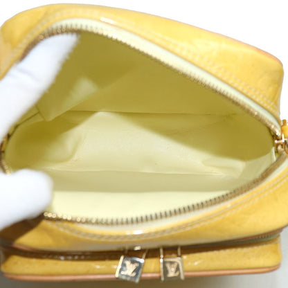 LOUIS VUITTON ルイ・ヴィトン ウースター ショルダーバッグ ヴェルニ イエロー M91075 BA0949 レディース【中古】