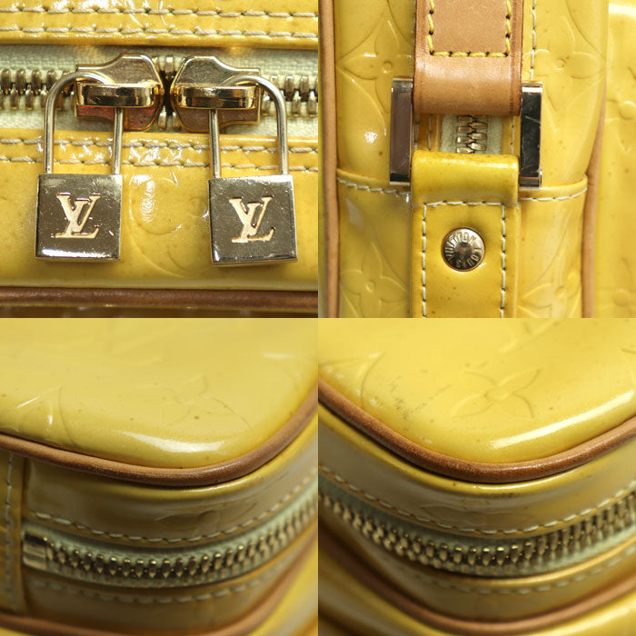 LOUIS VUITTON ルイ・ヴィトン ウースター ショルダーバッグ ヴェルニ イエロー M91075 BA0949 レディース【中古】