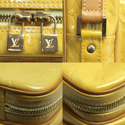 LOUIS VUITTON ルイ・ヴィトン ウースター ショルダーバッグ ヴェルニ イエロー M91075 BA0949 レディース【中古】