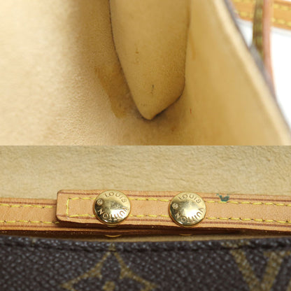 LOUIS VUITTON ルイ・ヴィトン ポシェットツインPM ポーチ モノグラム ブラウン M51854 CA0031 レディース【中古】