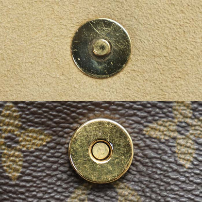 LOUIS VUITTON ルイ・ヴィトン ポシェットツインPM ポーチ モノグラム ブラウン M51854 CA0031 レディース【中古】