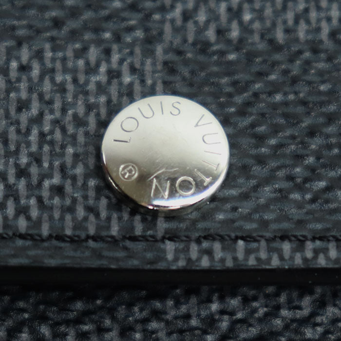 LOUIS VUITTON ルイ・ヴィトン ミュルティクレ6 キーケース ダミエグラフィット ブラック N62662 CT5210 メンズ【中古】