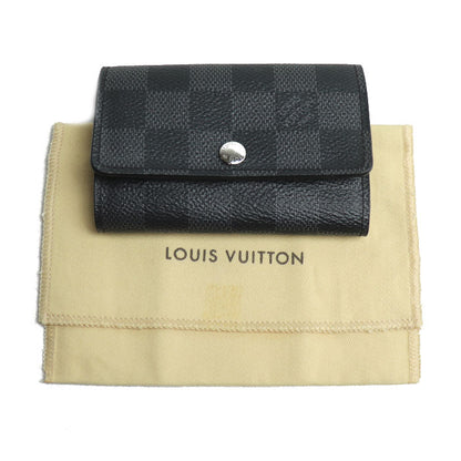 LOUIS VUITTON ルイ・ヴィトン ミュルティクレ6 キーケース ダミエグラフィット ブラック N62662 CT5210 メンズ【中古】