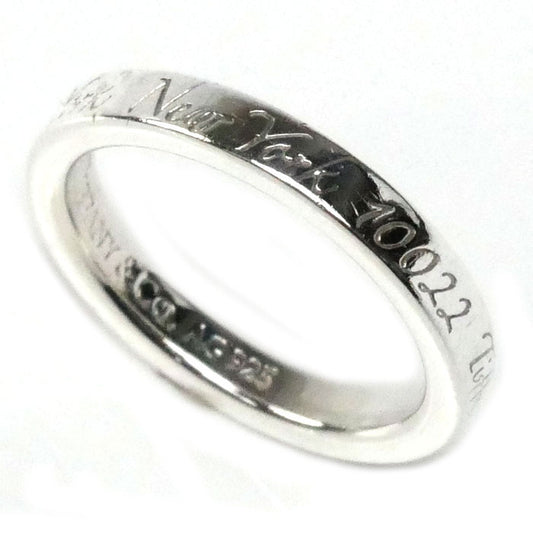 TIFFANY&Co. ティファニー シルバー925 ノーツ ナロー リング・指輪 6.5号 2.5g レディース【中古】