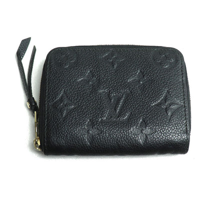 LOUIS VUITTON ルイ・ヴィトン ジッピー・コイン パース コインケース モノグラム・アンプラント ブラック M60574 TS0145 レディース【中古】
