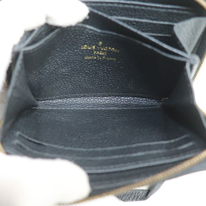 LOUIS VUITTON ルイ・ヴィトン ジッピー・コイン パース コインケース モノグラム・アンプラント ブラック M60574 TS0145 レディース【中古】