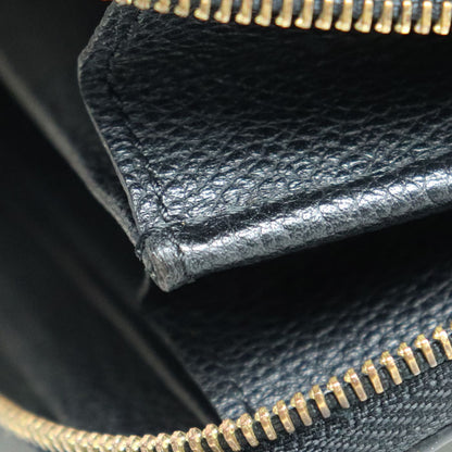 LOUIS VUITTON ルイ・ヴィトン ジッピー・コイン パース コインケース モノグラム・アンプラント ブラック M60574 TS0145 レディース【中古】