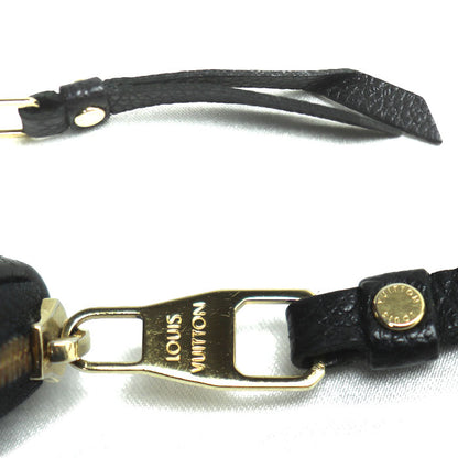 LOUIS VUITTON ルイ・ヴィトン ジッピー・コイン パース コインケース モノグラム・アンプラント ブラック M60574 TS0145 レディース【中古】