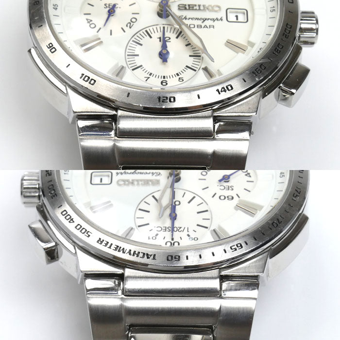 SEIKO セイコー クロノグラフ 腕時計 電池式 7T92-0KG0 メンズ【中古】