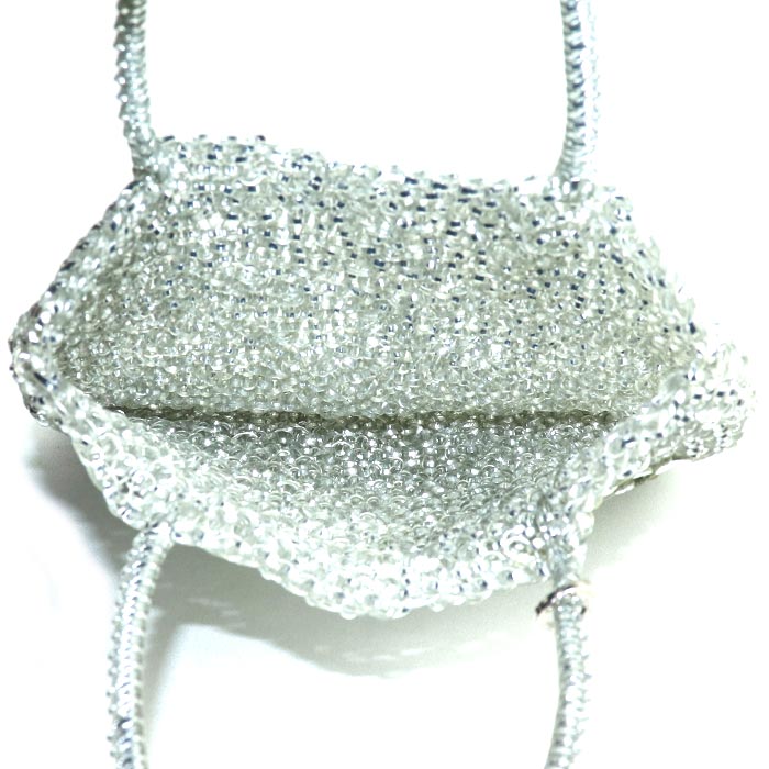 ANTEPRIMA アンテプリマ フラワー ワイヤーバッグ ハンドバッグ シルバー レディース【中古】