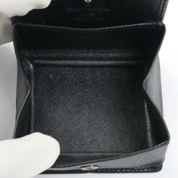 LOUIS VUITTON ルイ・ヴィトン ポルトモネ ボワット コインケース タイガ ブラック M30384 MI0034 メンズ【中古】