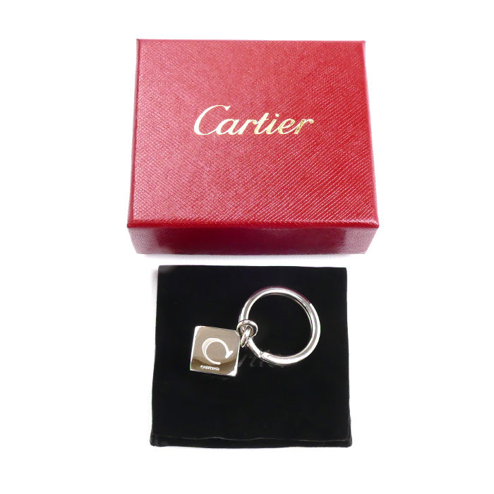 CARTIER カルティエ デコール ダイス キーホルダー T1220156 ユニセックス【中古】
