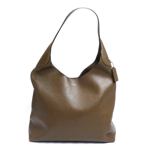 COACH コーチ ブルックリン ショルダー バッグ 39 ショルダーバッグ ブラウン MQ0865 CU044 レディース【中古】