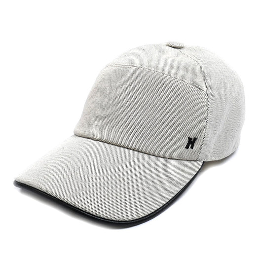 HERMES エルメス キャップ グレー 56 レディース【中古】