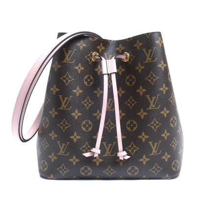 LOUIS VUITTON ルイ・ヴィトン ネオノエ MM ショルダーバッグ モノグラム ローズプードル M44022 IC レディース【中古】