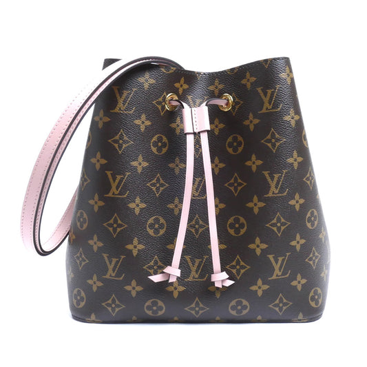 LOUIS VUITTON ルイ・ヴィトン ネオノエ MM ショルダーバッグ モノグラム ローズプードル M44022 IC レディース【中古】