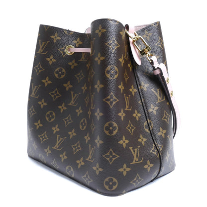 LOUIS VUITTON ルイ・ヴィトン ネオノエ MM ショルダーバッグ モノグラム ローズプードル M44022 IC レディース【中古】