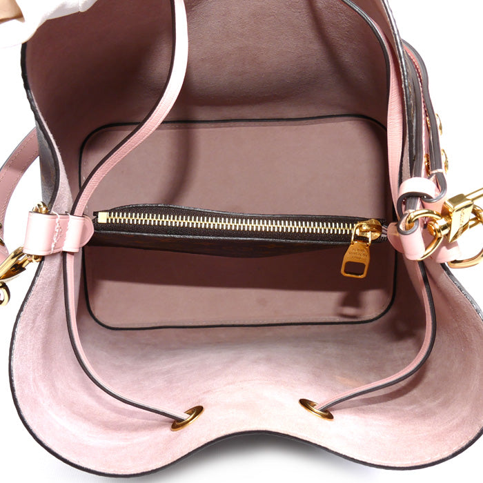LOUIS VUITTON ルイ・ヴィトン ネオノエ MM ショルダーバッグ モノグラム ローズプードル M44022 IC レディース【中古】