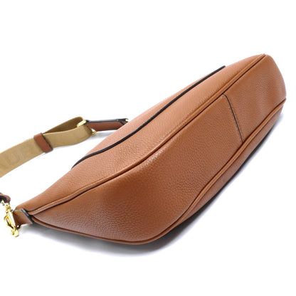 RALPH LAUREN ラルフローレン ラージ Cameryn クロスボディ ショルダーバッグ ブラウン 431908228002 ユニセックス【中古】