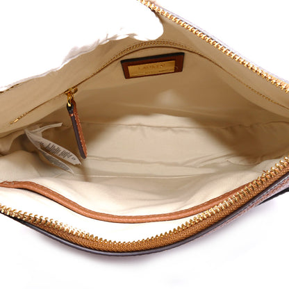 RALPH LAUREN ラルフローレン ラージ Cameryn クロスボディ ショルダーバッグ ブラウン 431908228002 ユニセックス【中古】