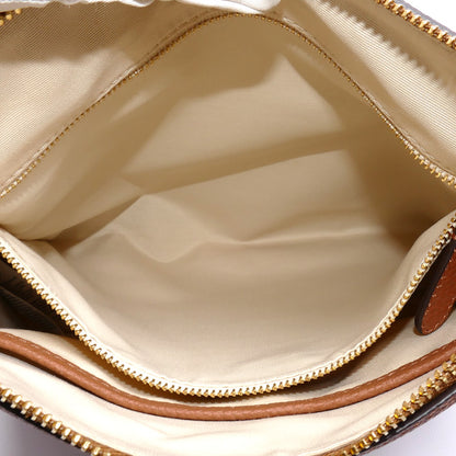 RALPH LAUREN ラルフローレン ラージ Cameryn クロスボディ ショルダーバッグ ブラウン 431908228002 ユニセックス【中古】