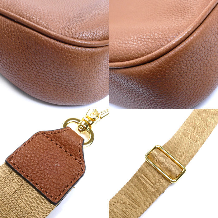 RALPH LAUREN ラルフローレン ラージ Cameryn クロスボディ ショルダーバッグ ブラウン 431908228002 ユニセックス【中古】