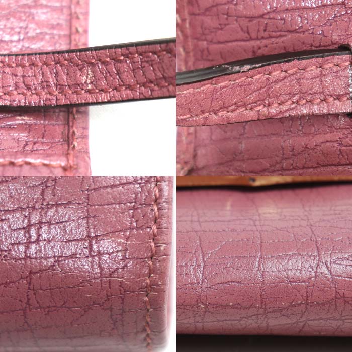 GUCCI グッチ パーティーバッグ ショルダーバッグ パープル 217048 バンブー レディース【中古】