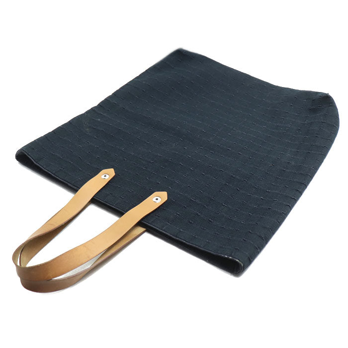 HERMES エルメス アメダバ GM トートバッグ ネイビー ユニセックス【中古】