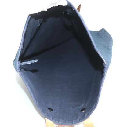 HERMES エルメス アメダバ GM トートバッグ ネイビー ユニセックス【中古】