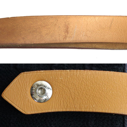 HERMES エルメス アメダバ GM トートバッグ ネイビー ユニセックス【中古】