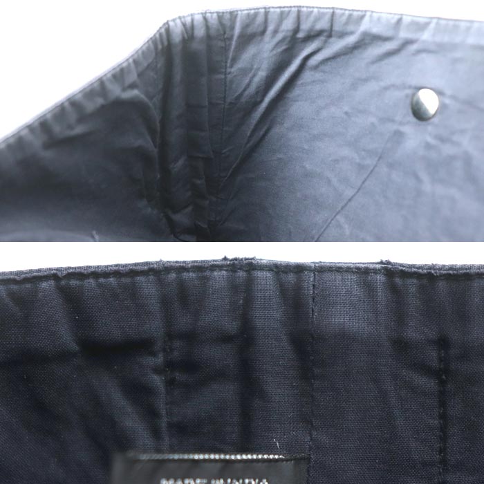 HERMES エルメス アメダバ GM トートバッグ ネイビー ユニセックス【中古】