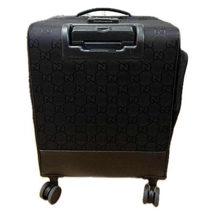 GUCCI グッチ オフザグリッド キャリーバッグ ブラック 674234 UKDKN 1000 スモール トロリー メンズ【中古】【美品】