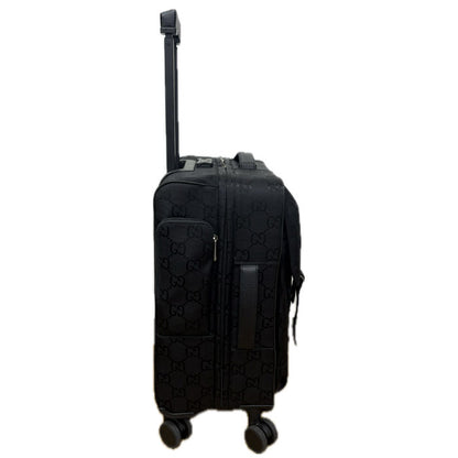 GUCCI グッチ オフザグリッド キャリーバッグ ブラック 674234 UKDKN 1000 スモール トロリー メンズ【中古】【美品】