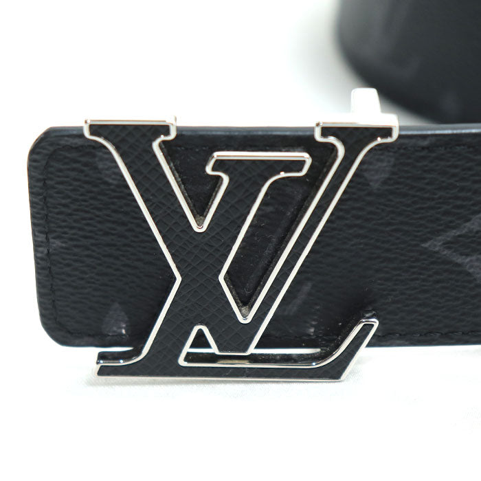 LOUIS VUITTON ルイ・ヴィトン LV イニシャル 40MM リバーシブル ベルト モノグラム・エクリプス ブラック M0157V AC3264 メンズ【中古】