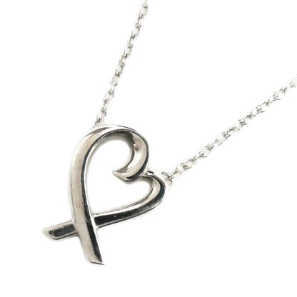 TIFFANY&Co. ティファニー シルバー925 ラビングハート ネックレス 1.6g 45cm レディース【中古】